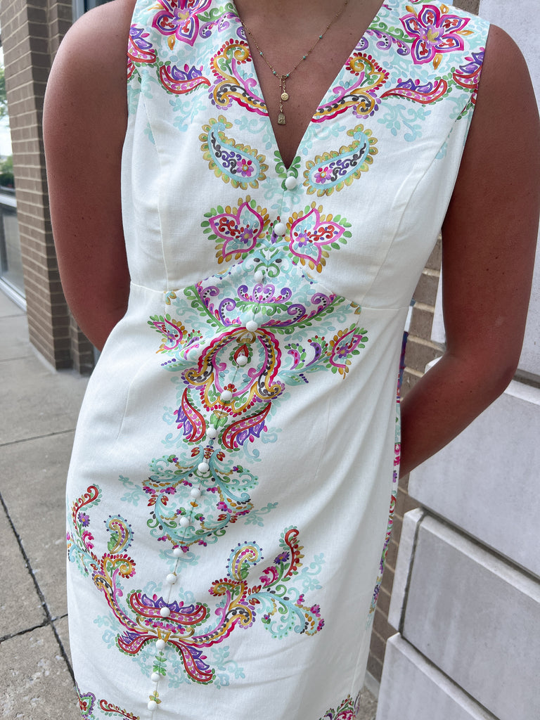Lovely View Dress Clothing Peacocks & Pearls Lexington   