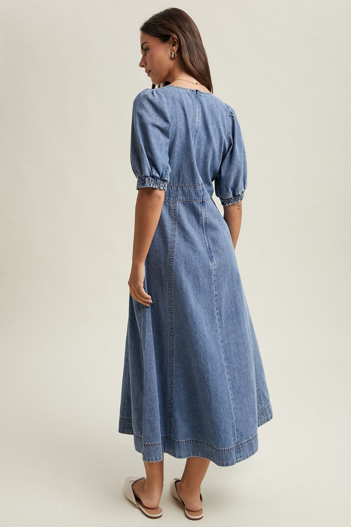 The Daisy Denim Dress