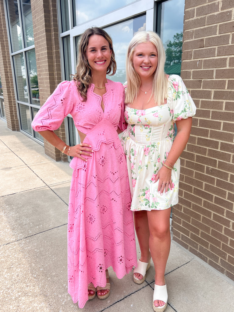 field of dreams dress pink Field Of Dreams Dress (Coral) Ohvola