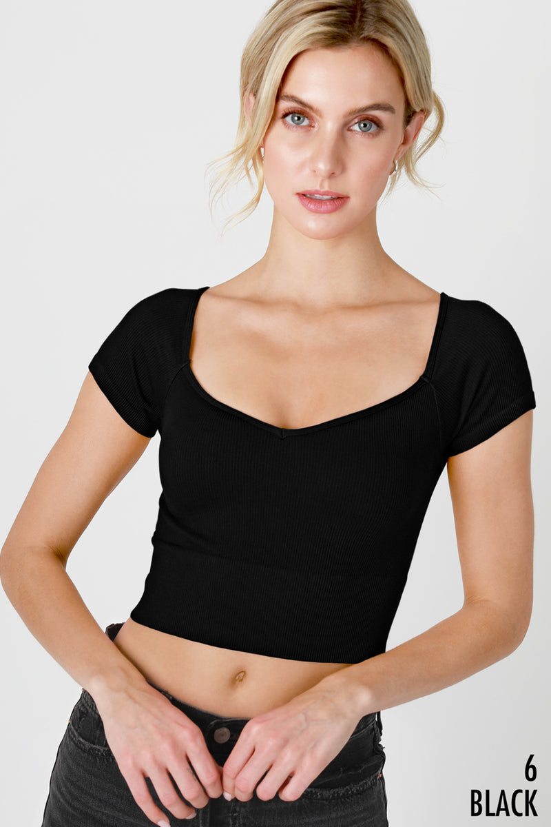 Cap Sleeve Sweetheart Crop Top – Peacocks & Pearls Lexington