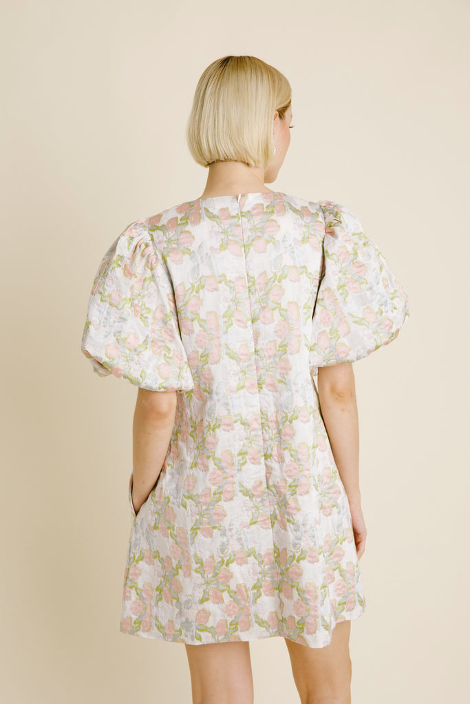 Bloom Burst Short Dress Clothing Peacocks & Pearls Lexington   