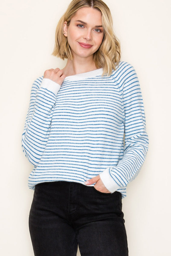 Stadium Knit Sweater Clothing Peacocks & Pearls Lexington