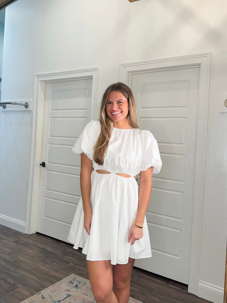 White Poplin Annie Dress – Peacocks & Pearls Lexington White Poplin Annie Dress – Peacocks & Pearls Lexington