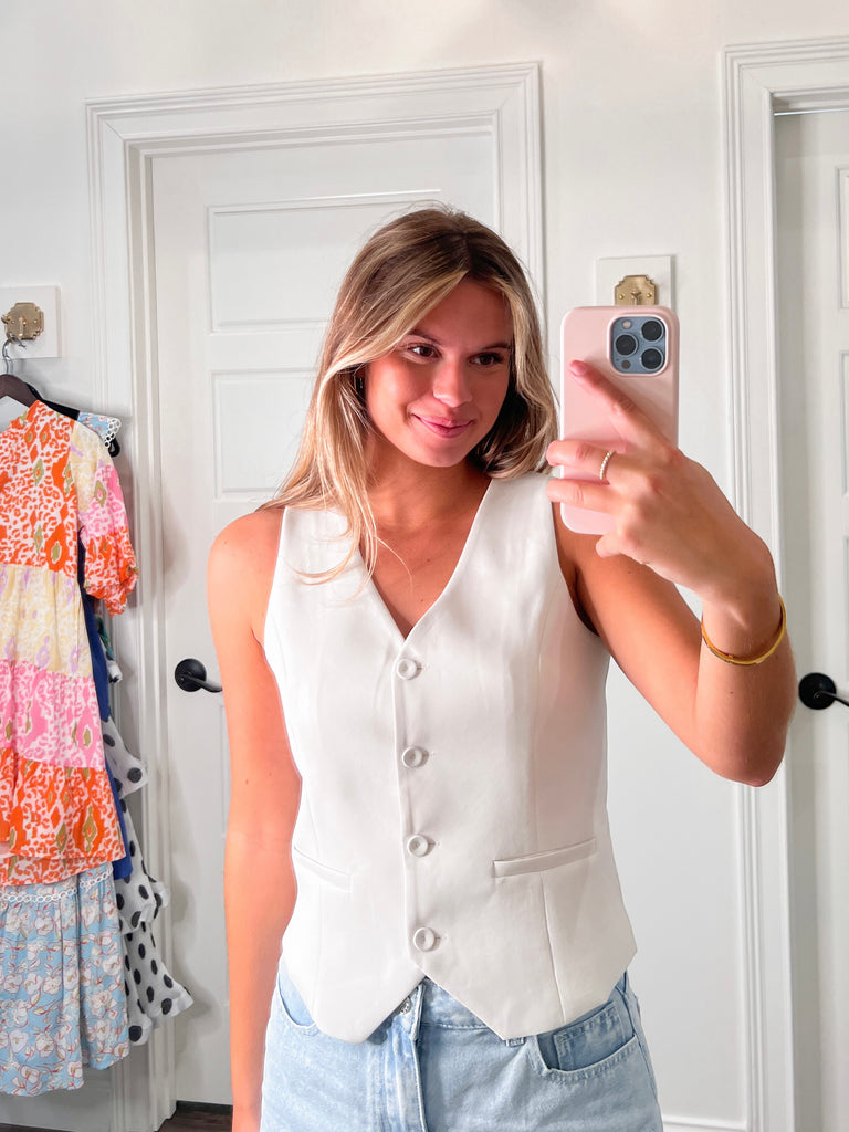 European Summer Vest Top Clothing Peacocks & Pearls Lexington   