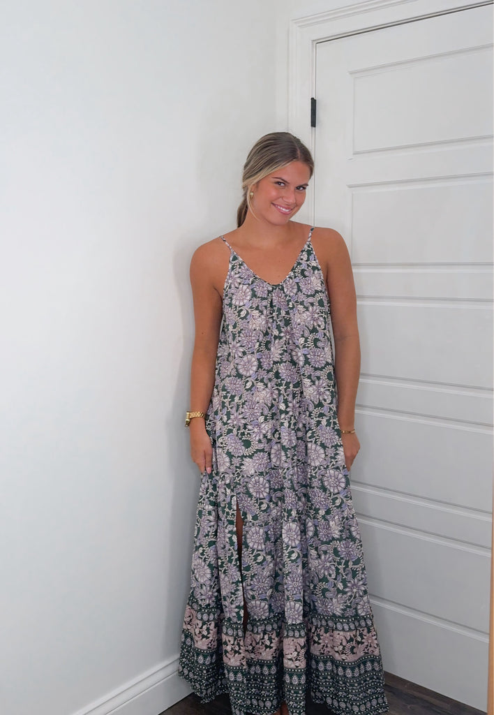 Olive & Orchard Maxi Dress Clothing Peacocks & Pearls Lexington