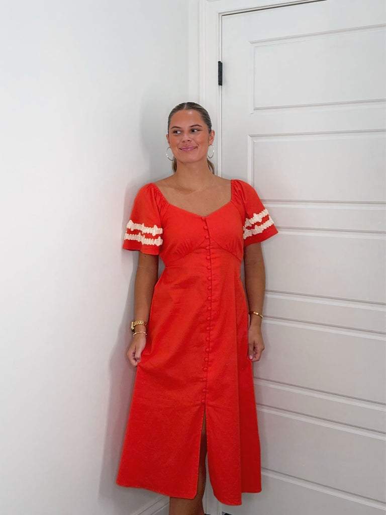 Canyon Sun Dress Clothing Peacocks & Pearls Lexington