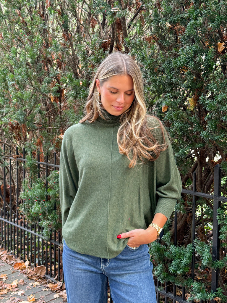The Autumn Olive Sweater Clothing Peacocks & Pearls Lexington