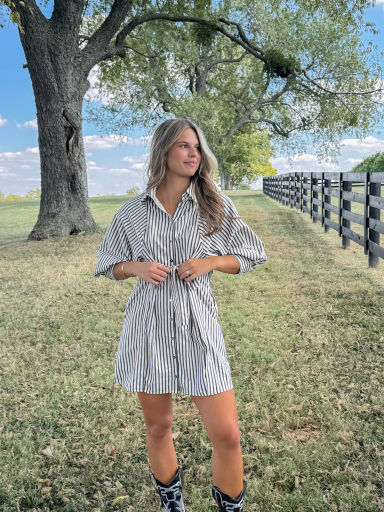 Stripe & Stroll Dress Clothing Peacocks & Pearls Lexington