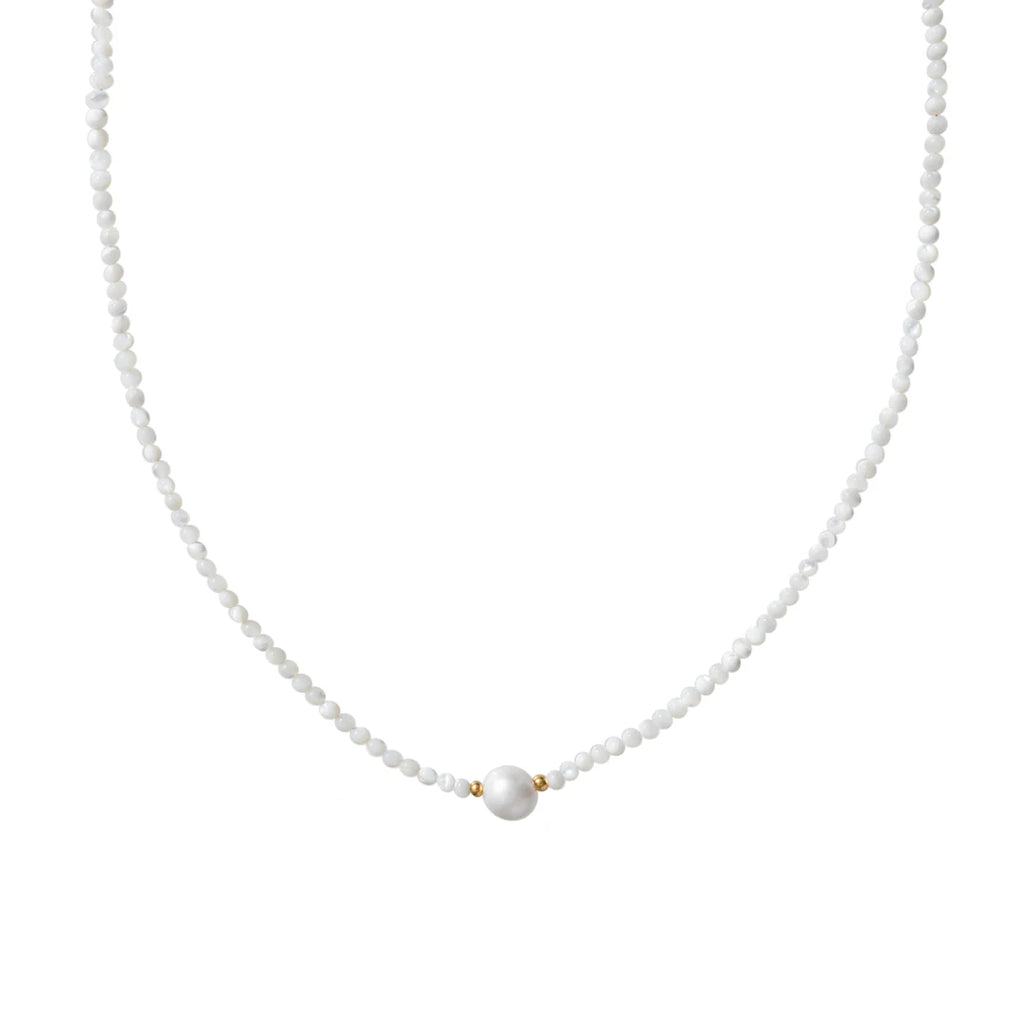 White Thin Pearls Necklace Jewelry Peacocks & Pearls Lexington   