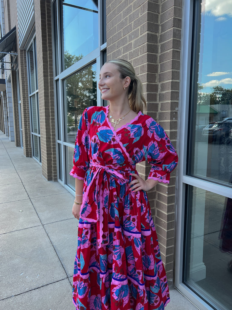 Camile Maxi Dress Clothing Peacocks & Pearls Lexington