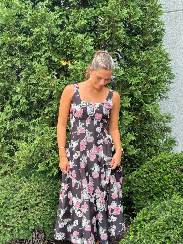 Lotus Night Dress Clothing Peacocks & Pearls Lexington