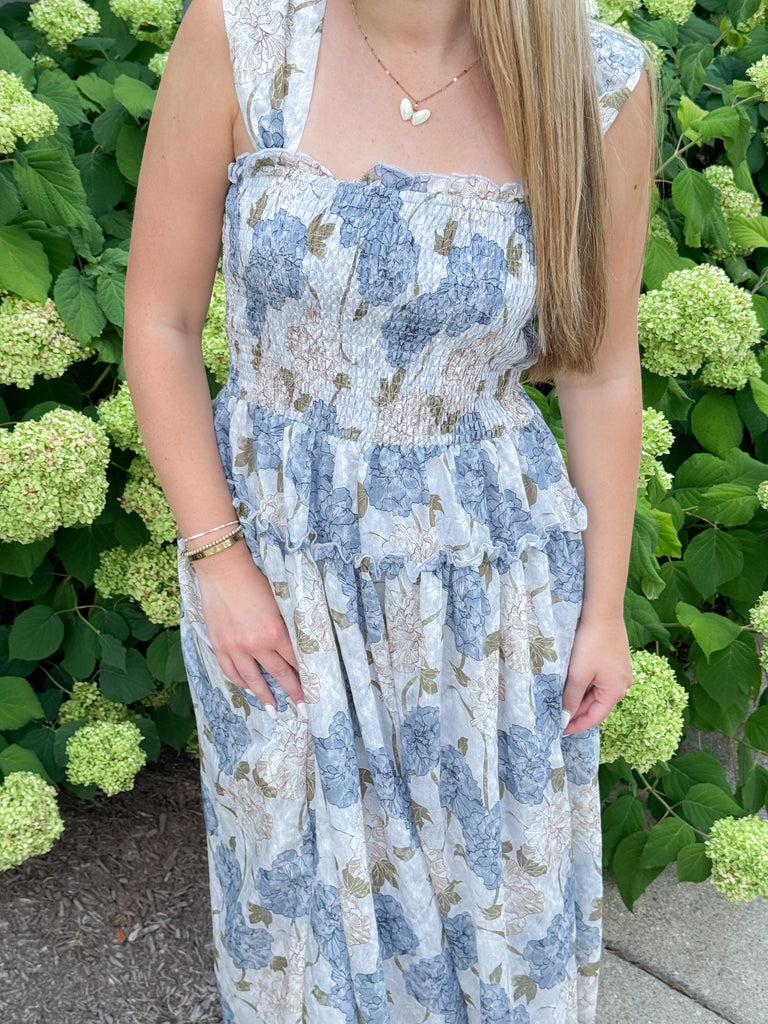 Faded Bloom Dress Clothing Peacocks & Pearls Lexington