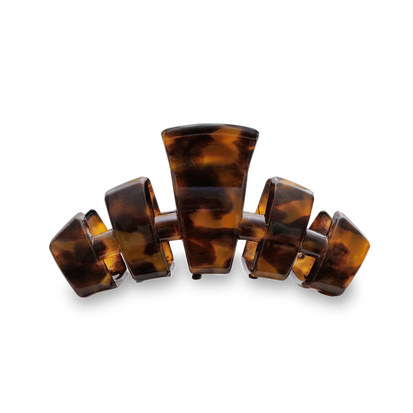 Classic Small Hair Clip Accessory Peacocks & Pearls Lexington Tortoise