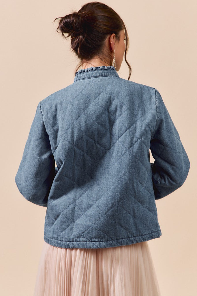 The Blue Ridge Denim Jacket Clothing Peacocks & Pearls Lexington