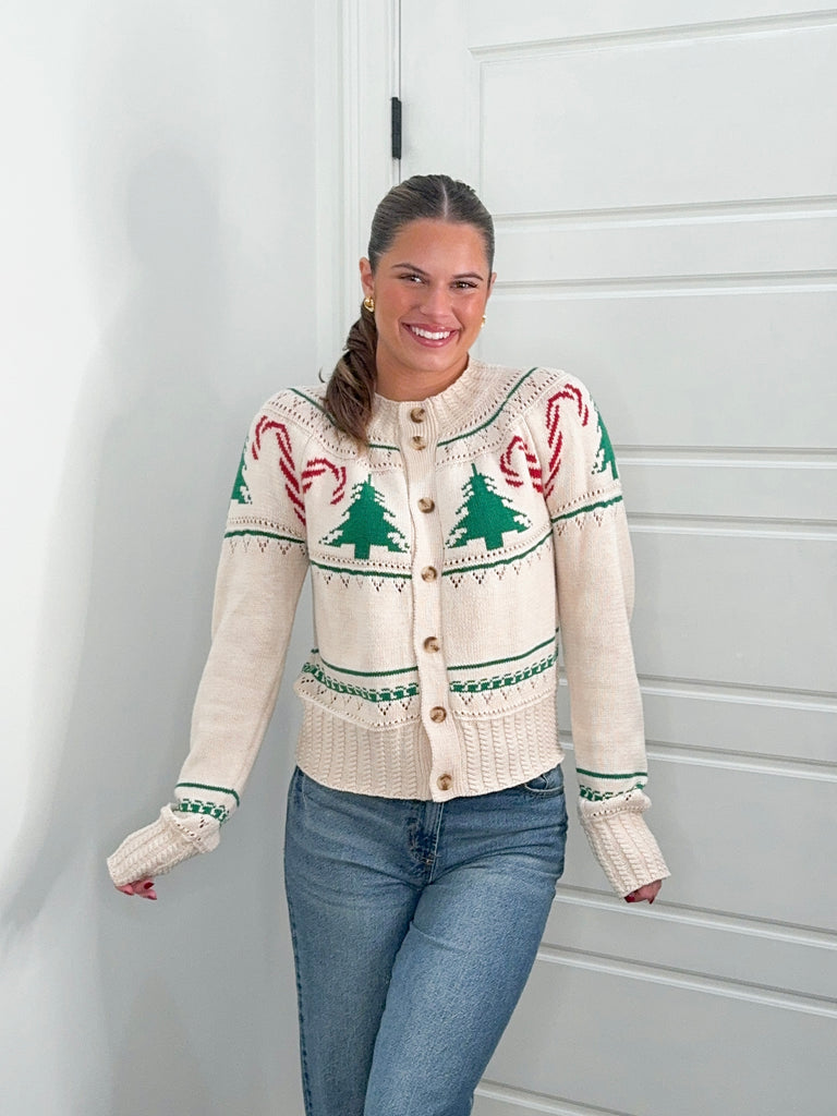 Seasons Greeting Sweater Clothing Peacocks & Pearls Lexington