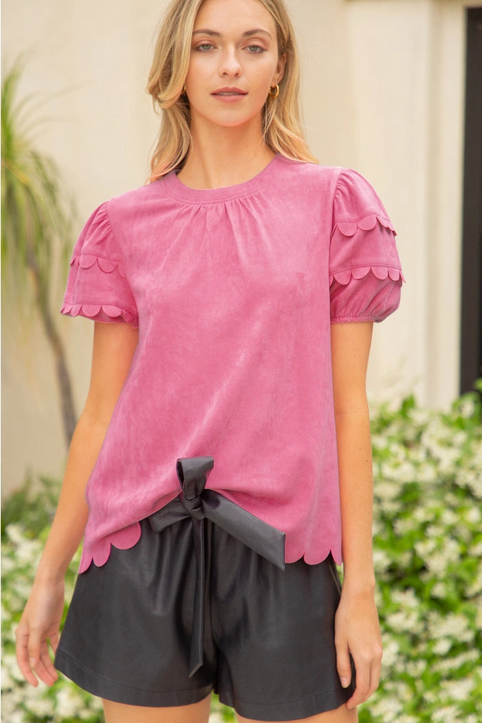 Blushing Beauty Top Clothing Voy   