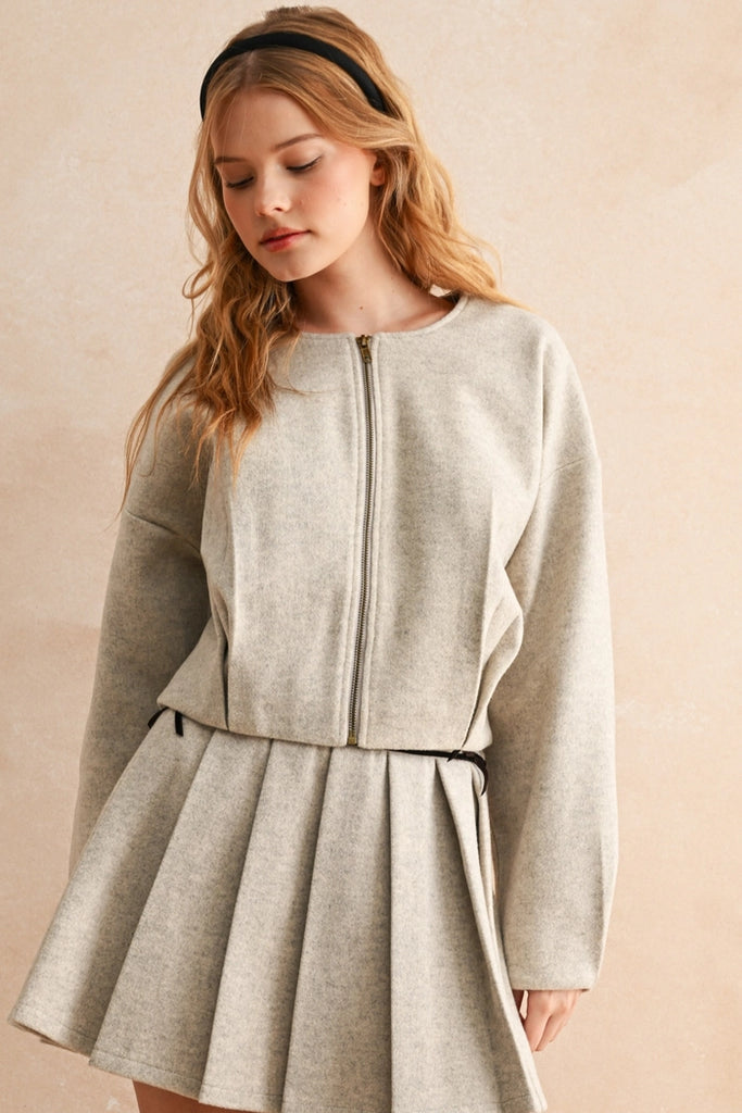 The Pleat & Stone Jacket Clothing Peacocks & Pearls Lexington