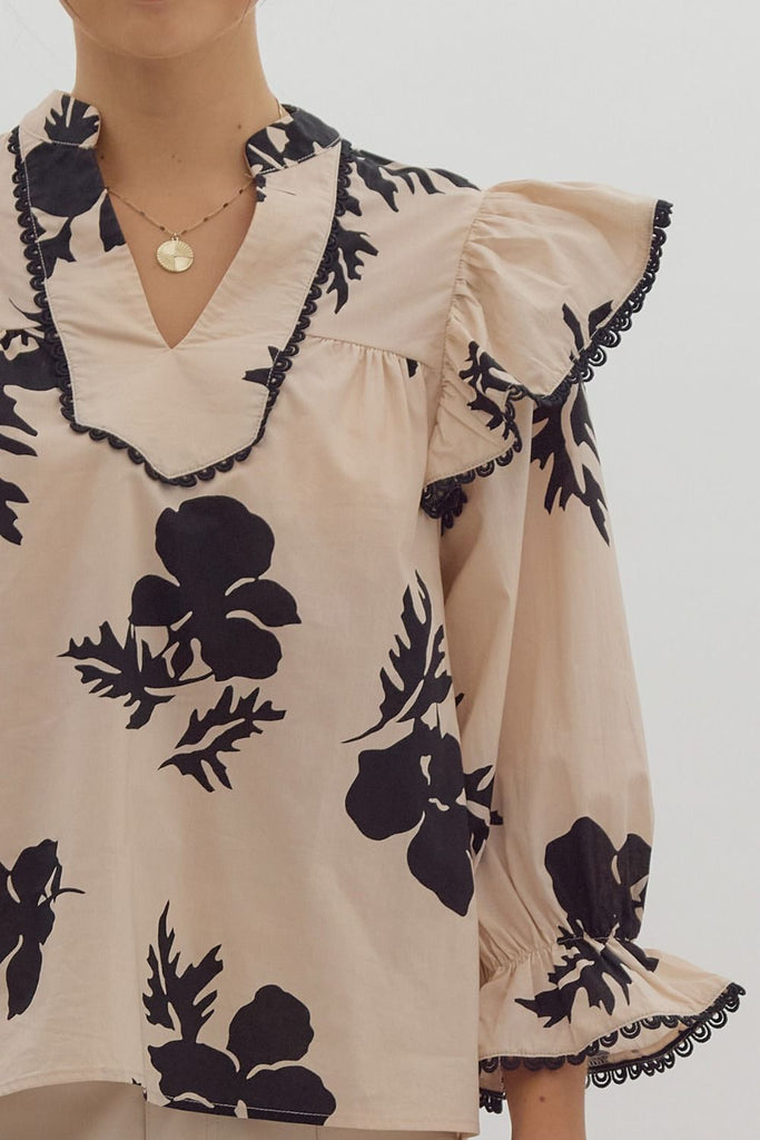 Sycamore Silhouette Top Clothing Peacocks & Pearls Lexington   