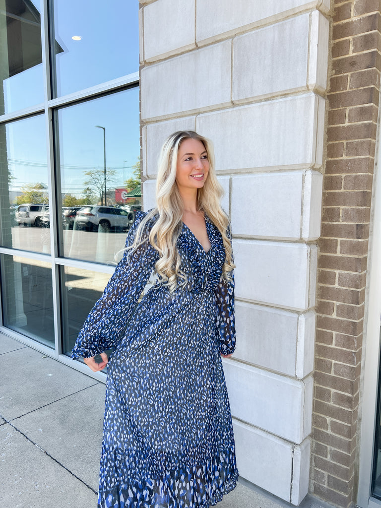 Night Falls Maxi Dress Clothing Peacocks & Pearls Lexington   