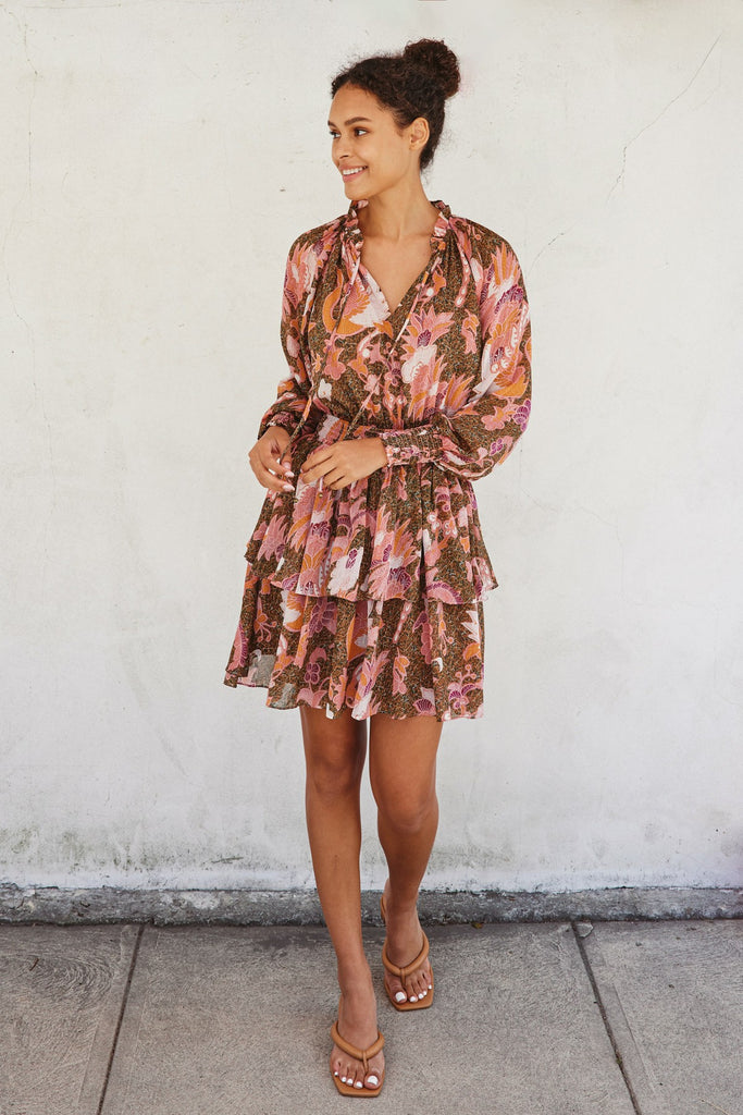 Friendly Florals Dress Clothing Peacocks & Pearls Lexington   