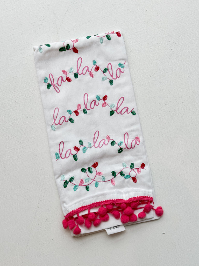 The Christmas Cheer Towels Home Peacocks & Pearls Lexington Falala