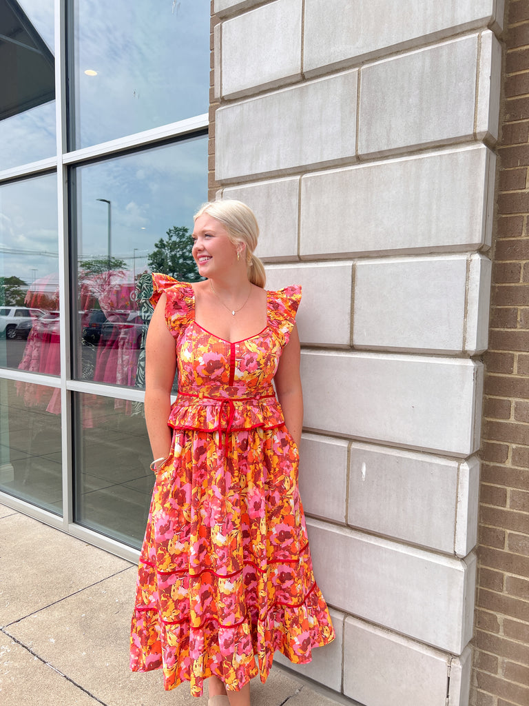 Long Weekend Midi Dress – Peacocks & Pearls Lexington