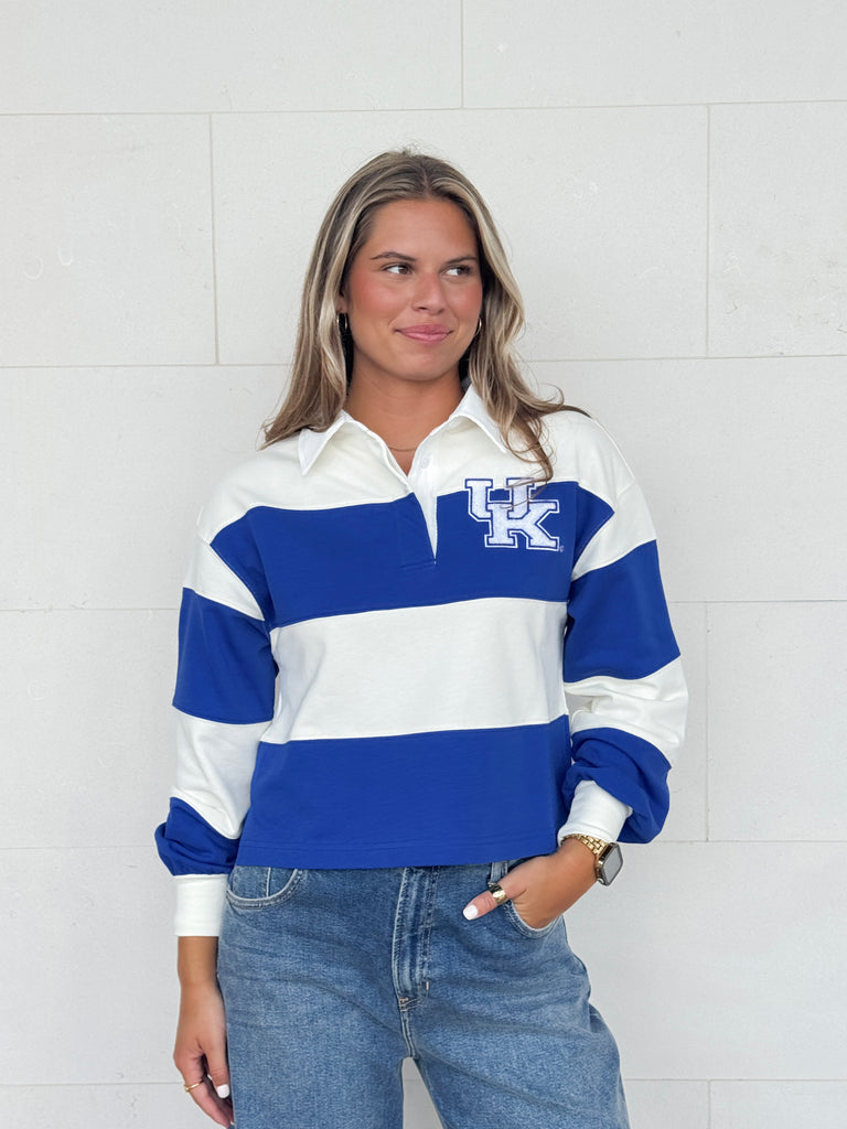 Wildcats Rugby Top Clothing Peacocks & Pearls Lexington
