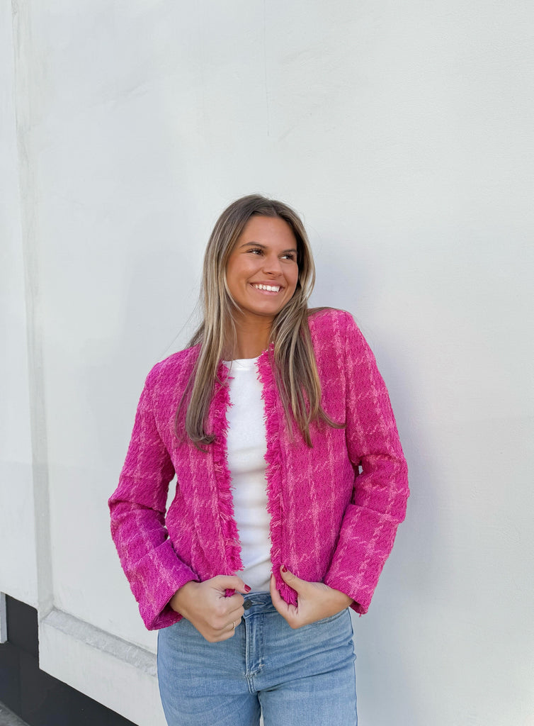 Sharpay Tweed Jacket Clothing THML   