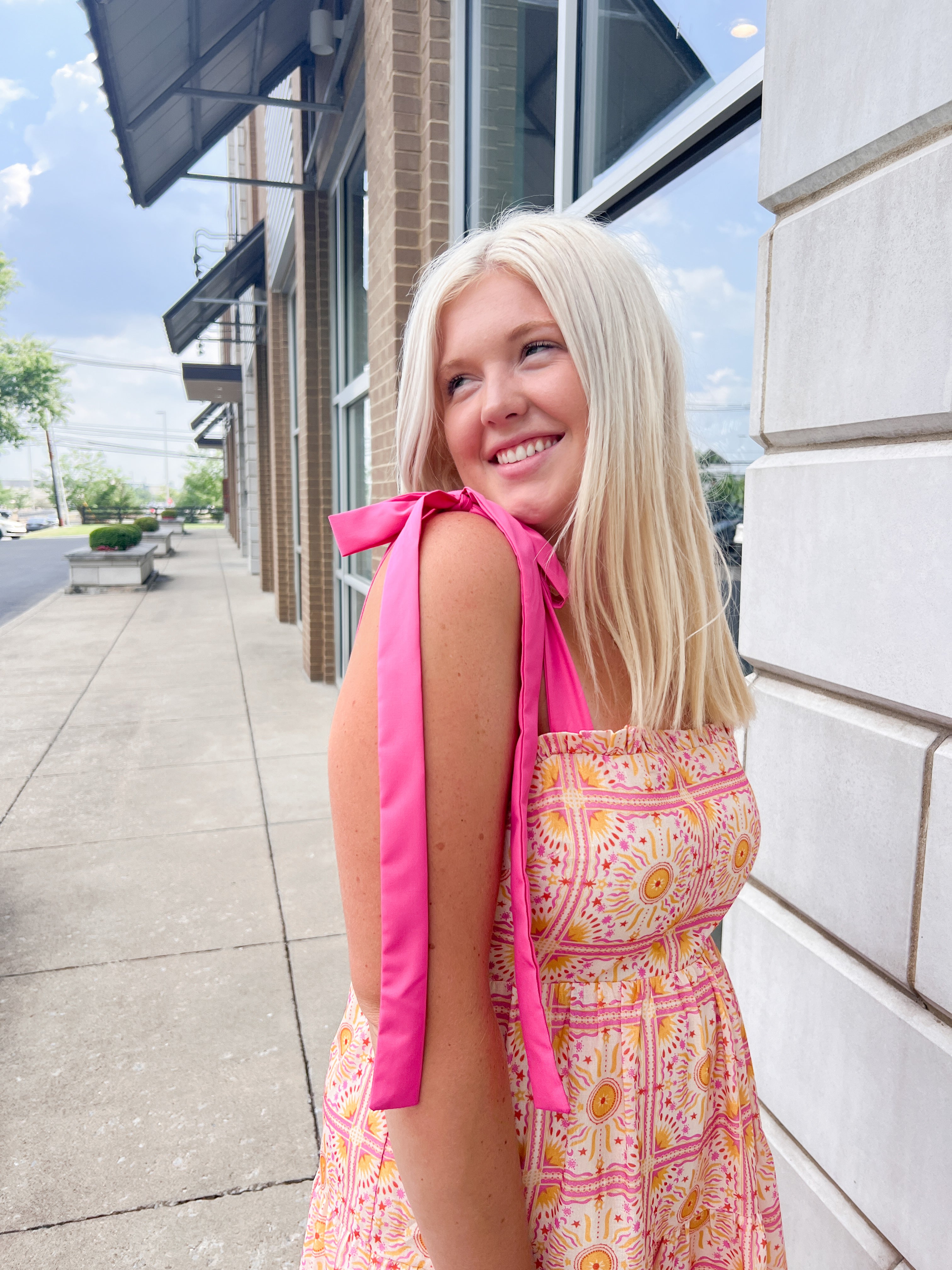 Under The Tuscan Sun Midi Dress Peacocks & Pearls Lexington Under The Tuscan Sun Midi Dress Peacocks & Pearls Lexington