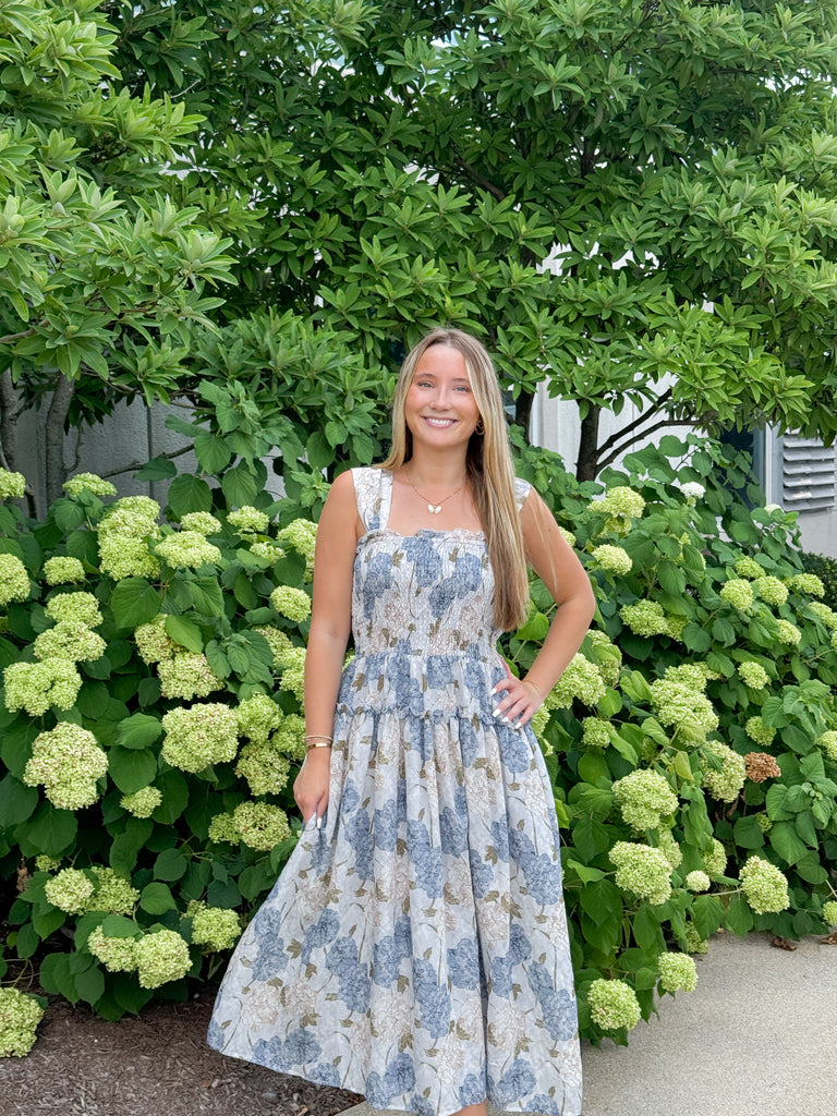 Faded Bloom Dress Clothing Peacocks & Pearls Lexington