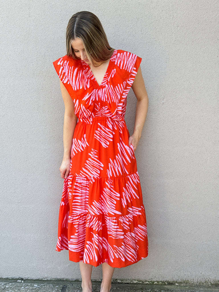 Vacation Getaway Maxi Dress Clothing Peacocks & Pearls Lexington