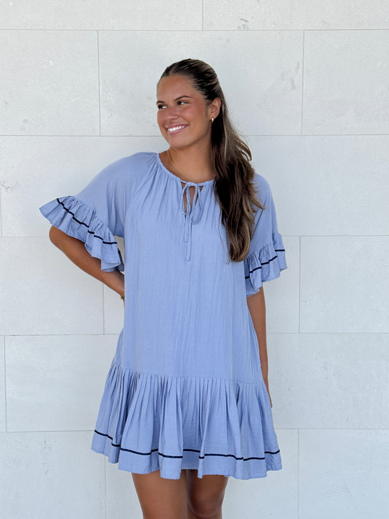 Blue Haven Dress Clothing Peacocks & Pearls Lexington