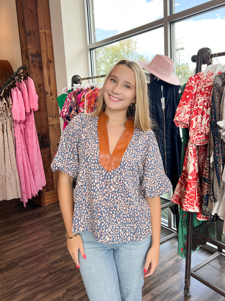 Follow You Anywhere Top Clothing Peacocks & Pearls Lexington   