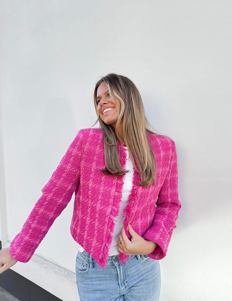 Sharpay Tweed Jacket Clothing THML   