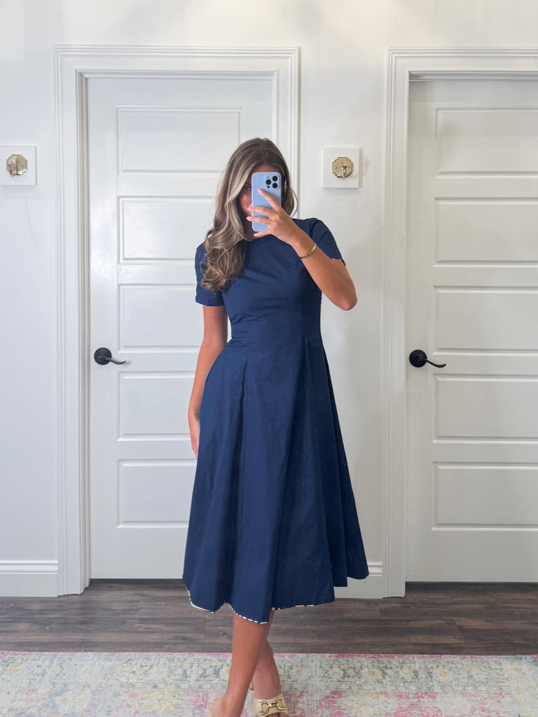 Double Take Reversible Dress Clothing Peacocks & Pearls Lexington