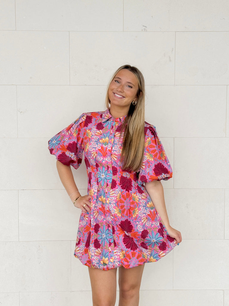 Magic In Bloom Dress Clothing Peacocks & Pearls Lexington