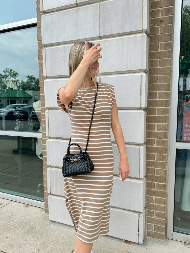 Never A Dull Moment Midi Dress Clothing Peacocks & Pearls Lexington   