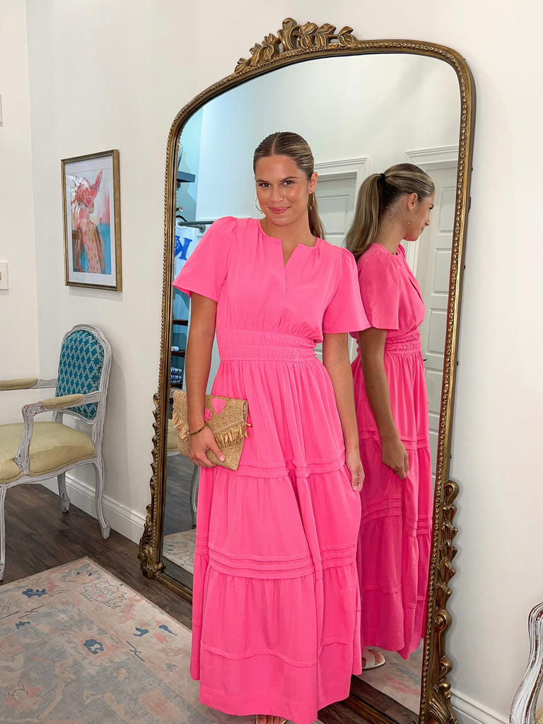 taffy pink dress Aaris