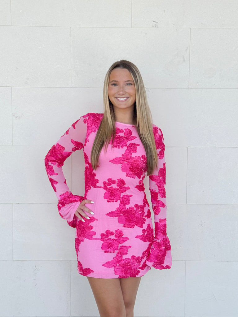 The Evening Edit Dress Clothing Peacocks & Pearls Lexington Pink S