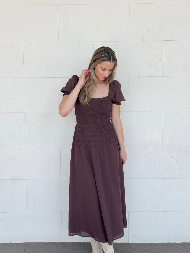 The Cocoa Drift Dress Clothing Peacocks & Pearls Lexington