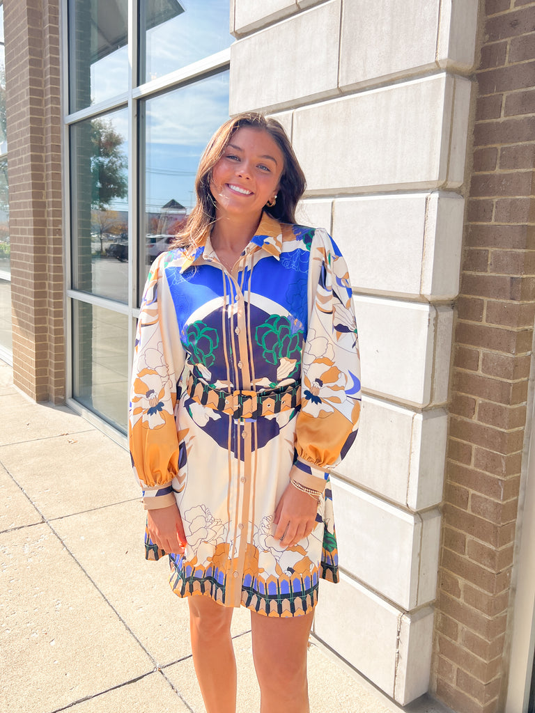 Billy Long Sleeve Shirt Dress Clothing Ciebon   