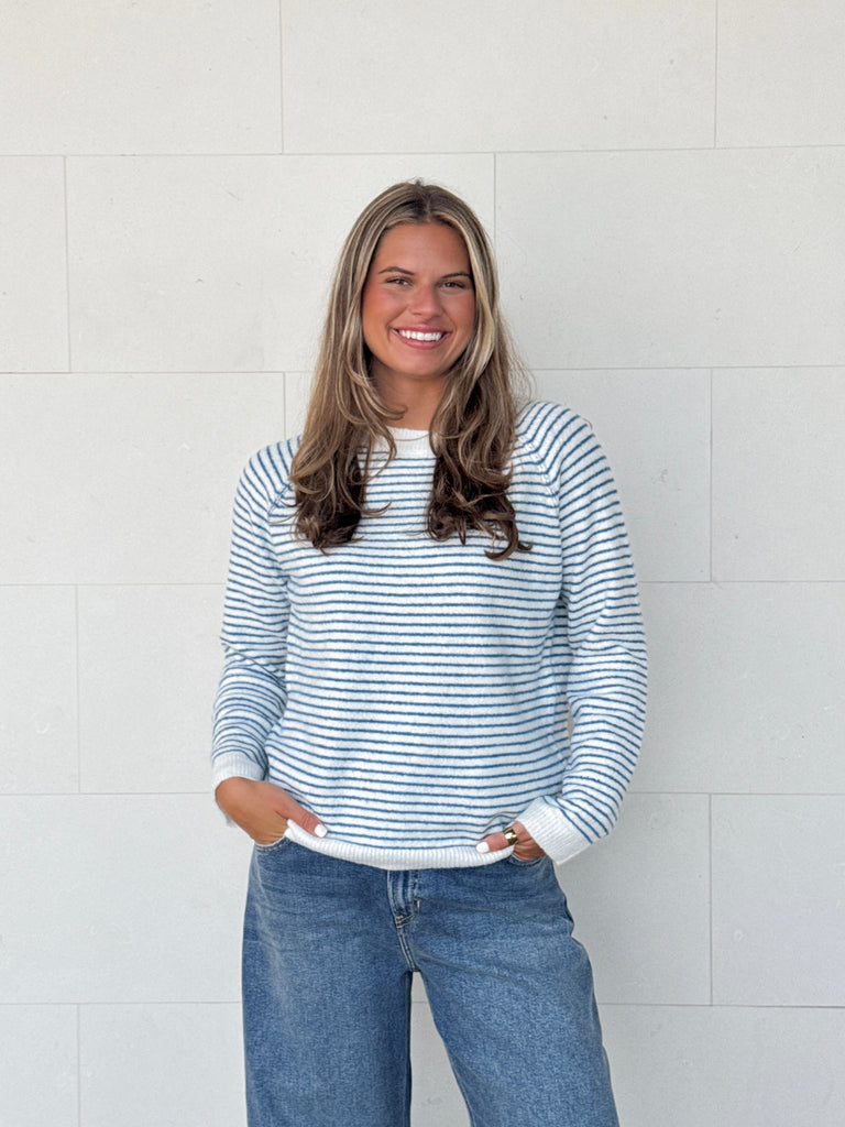 Stadium Knit Sweater Clothing Peacocks & Pearls Lexington