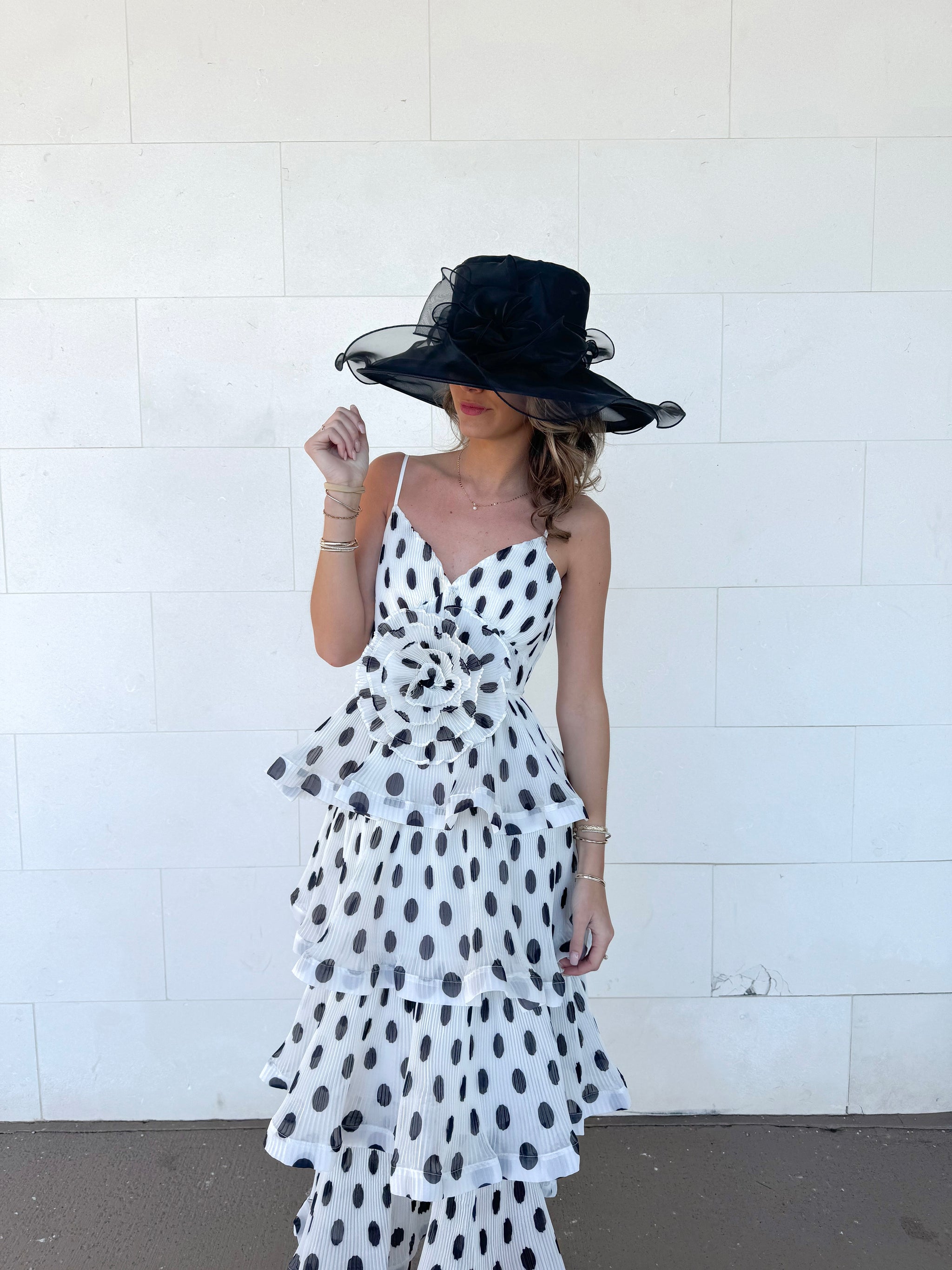 Polka Dot Party Midi Dress – Peacocks & Pearls Lexington