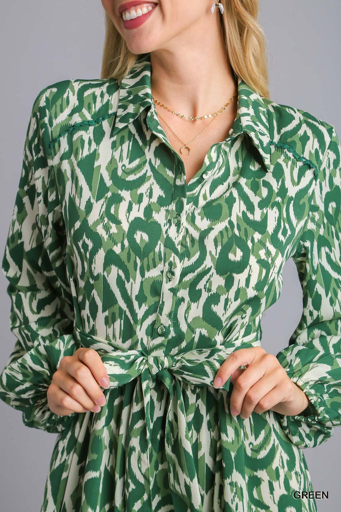 Evergreen Sparkle Dress Clothing Peacocks & Pearls Lexington   