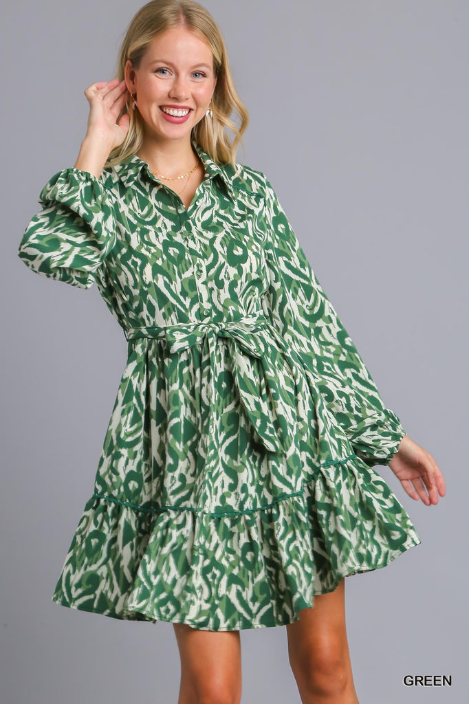 Evergreen Sparkle Dress Clothing Peacocks & Pearls Lexington   