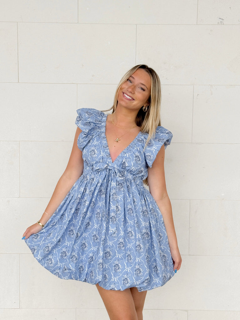 Bridgerton Bow Dress Clothing Peacocks & Pearls Lexington