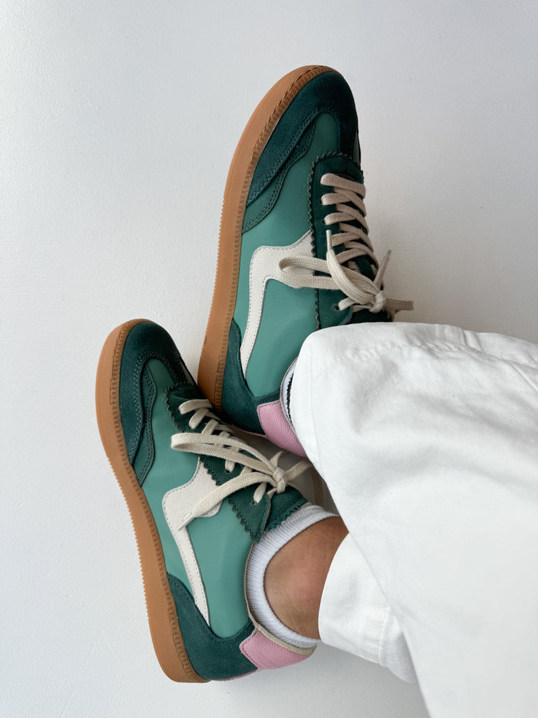 Notice Green Suede Sneaker Shoes Dolce Vita   