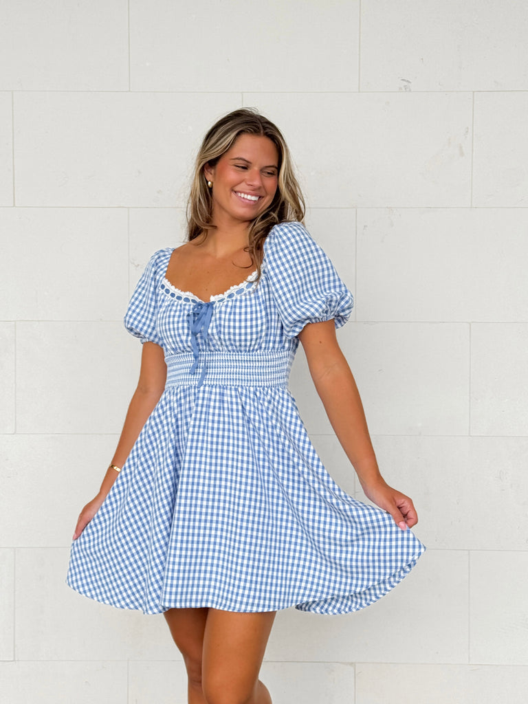 Saturday's In Blue Dress Clothing Peacocks & Pearls Lexington