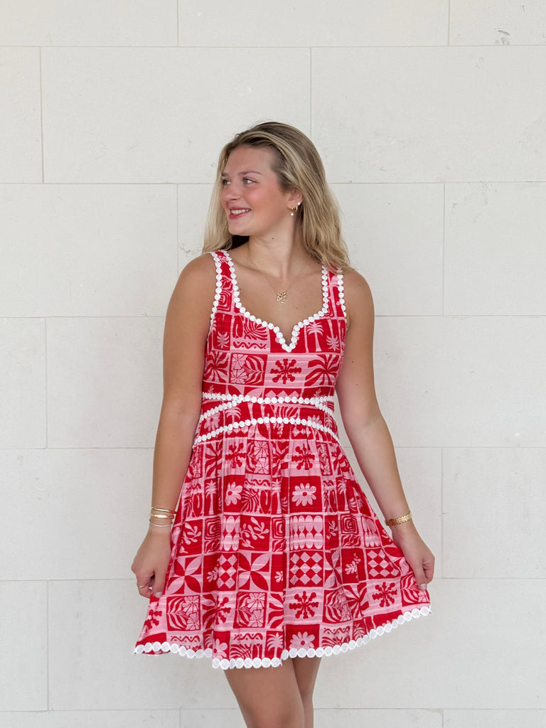 Berry Breeze Short Dress Clothing Peacocks & Pearls Lexington