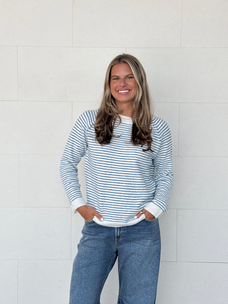 Stadium Knit Sweater Clothing Peacocks & Pearls Lexington